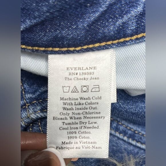 Everlane The Original Cheeky Sz 25 crop - Picture 4 of 8